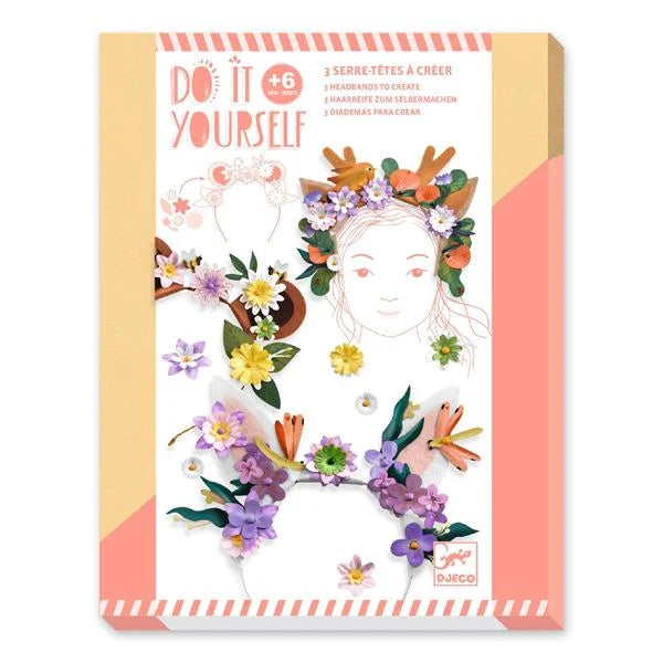 Djeco Flower Friends DIY Headbands