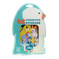 Djeco Ice Field Animal Stickers