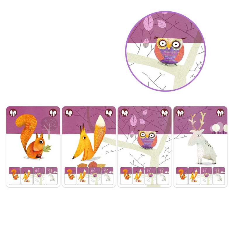Djeco Mini Nature Card Game