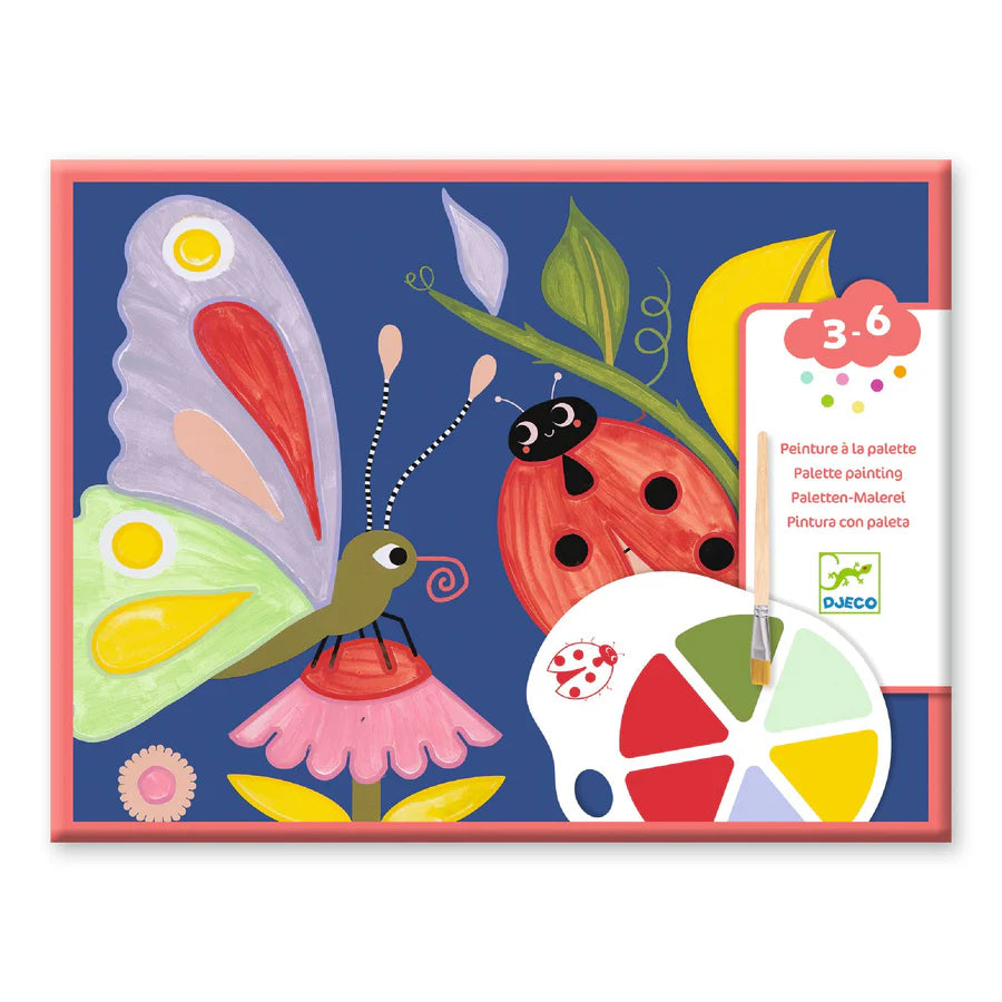Djeco Creepy Crawlies Palette Painting