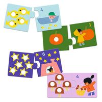 Djeco First Figures Puzzle Duo