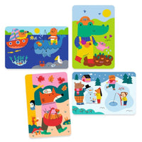 Djeco 4 Seasons Magic Colouring