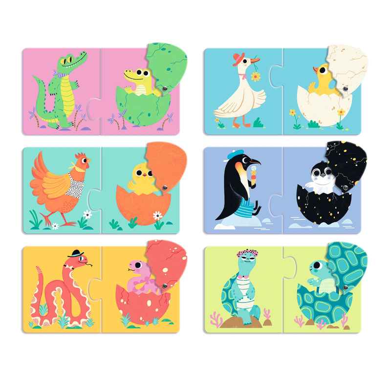 Djeco Articulo Funny Eggs