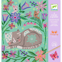 Djeco Encounters Scratch Cards
