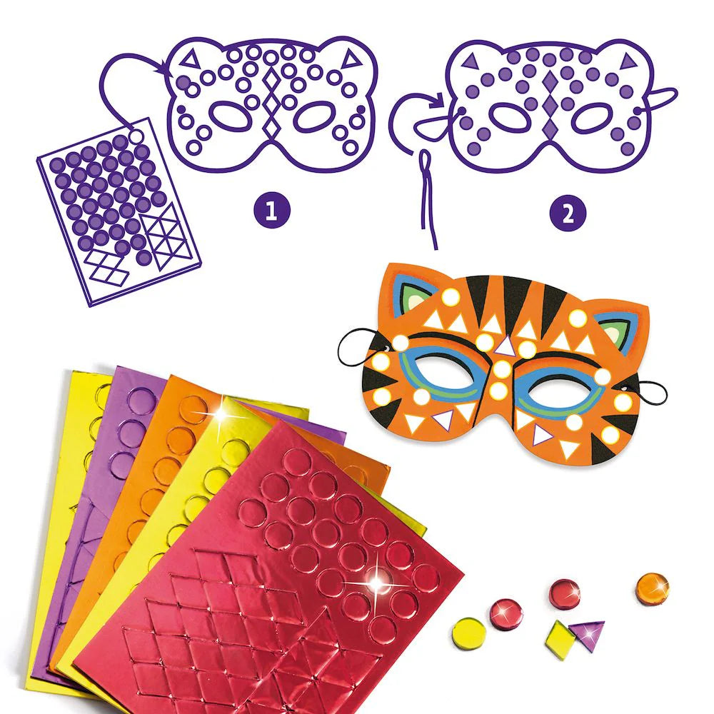 Djeco Animal Masks To Decorate