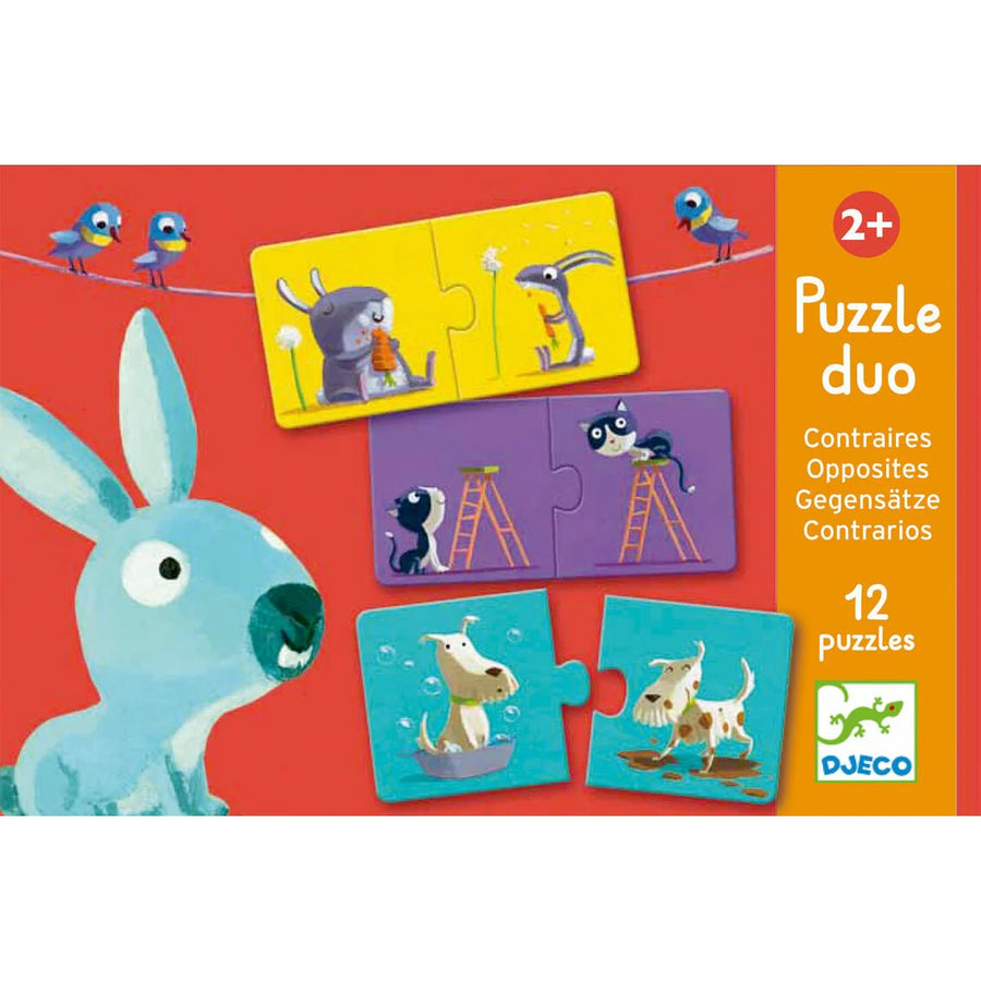 Djeco Opposites Puzzle Duo