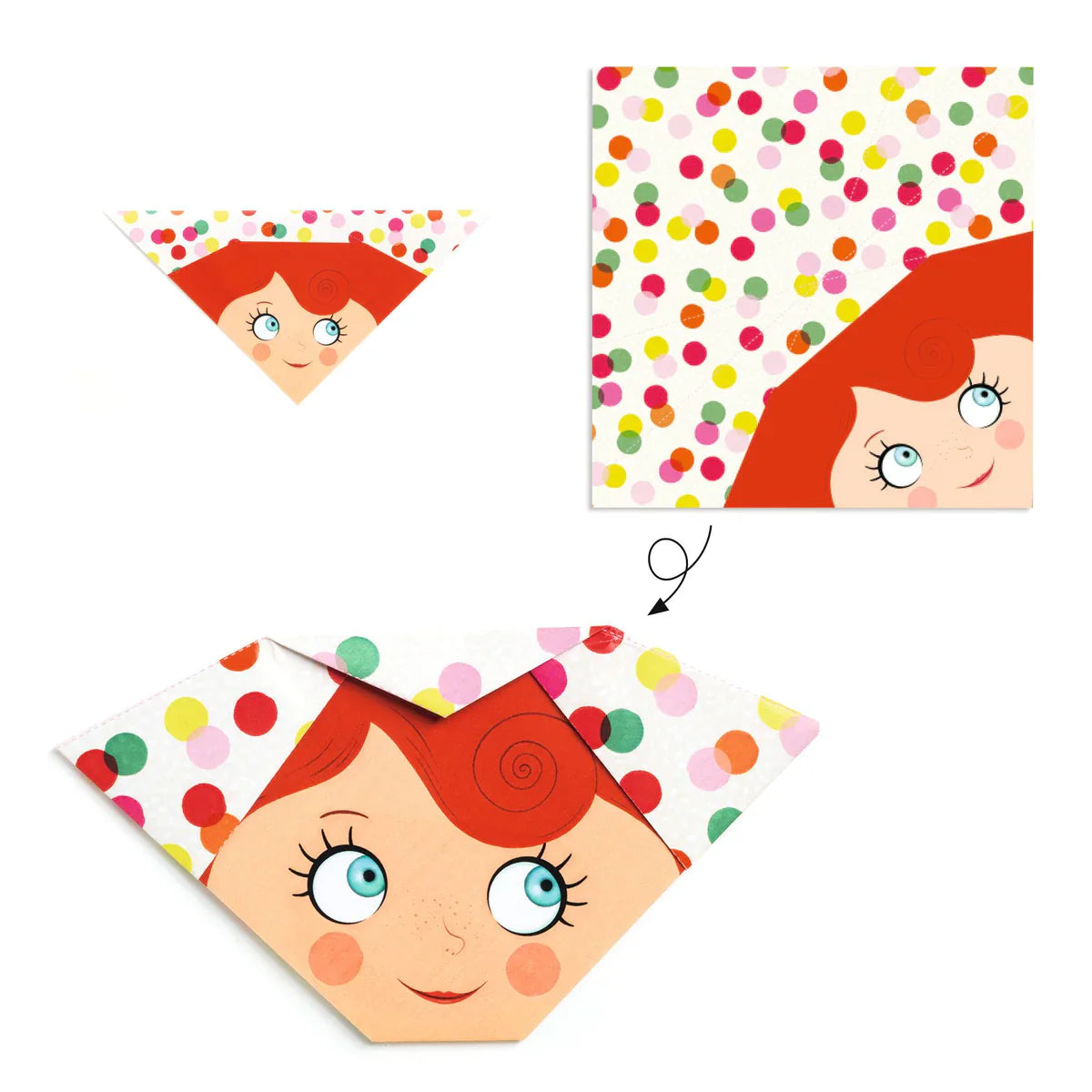 Djeco Face Origami