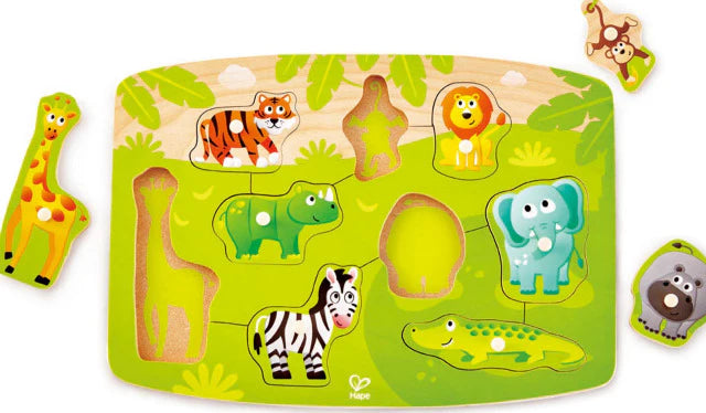 Hape Jungle Peg Puzzle