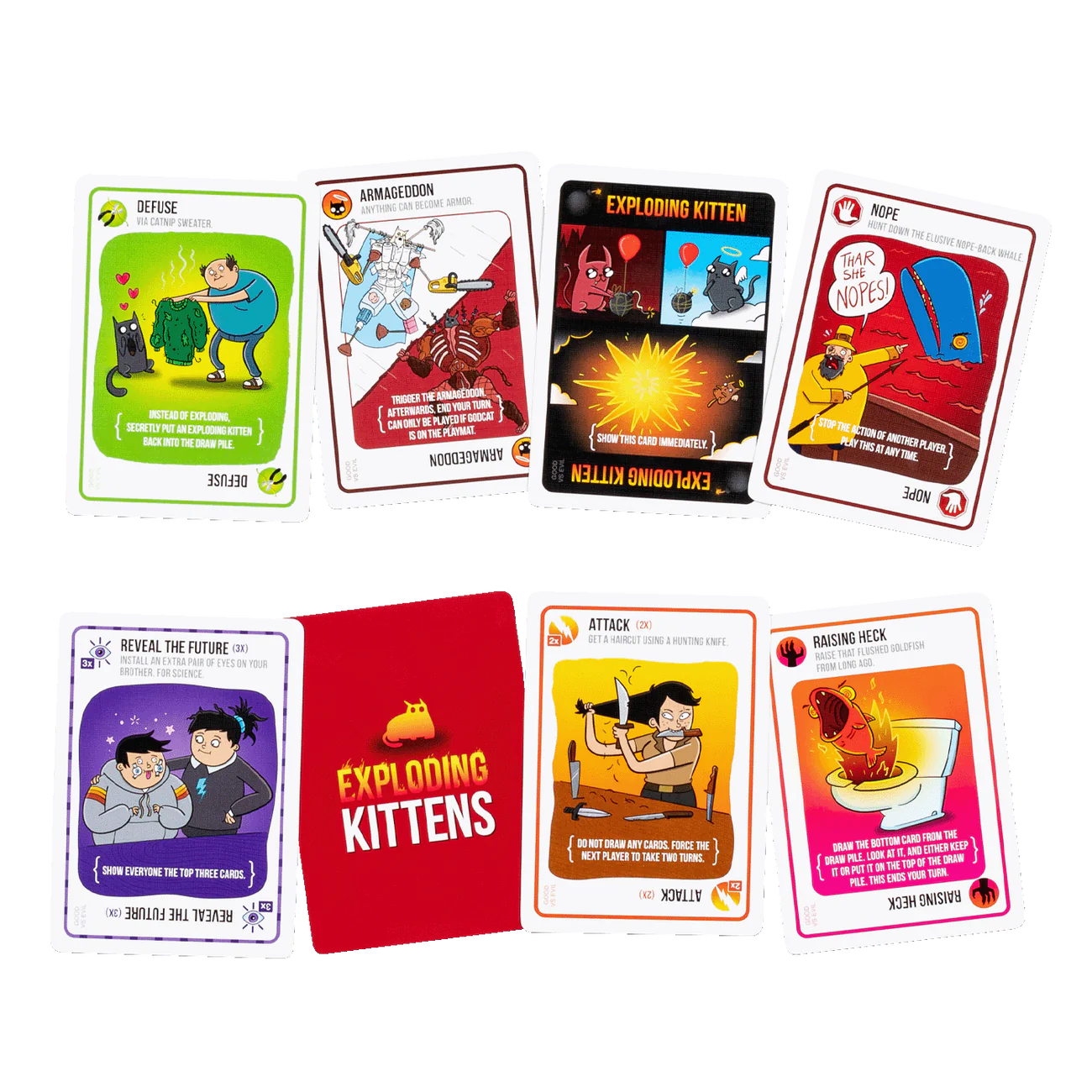 Exploding Kittens Good VS Evil