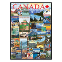 Eurographics Travel Canada Vintage Posters 1000 Piece
