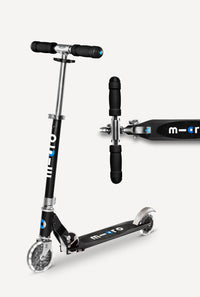 Micro Scooter Black Sprite 6+ Years