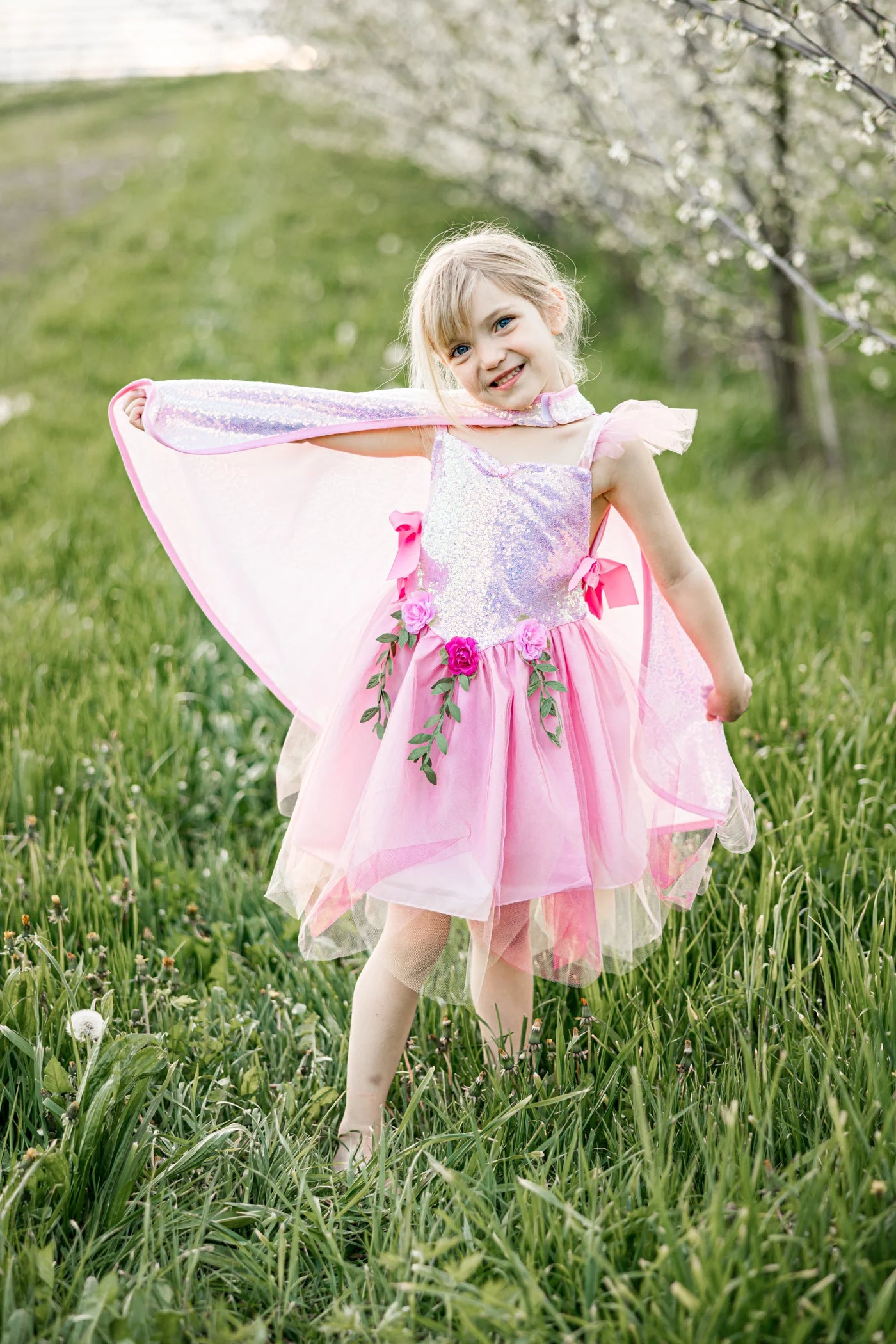 Great Pretenders Pink Sequins Fairy Tunic 3-4 Years