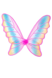 Great Pretenders Glitter Rainbow Wings Multi Fuchsia