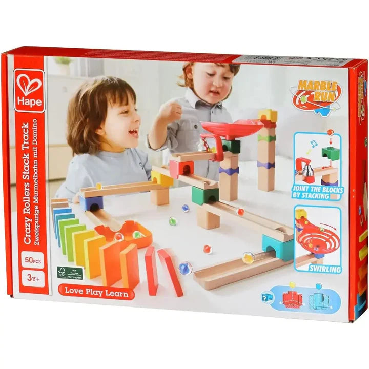 Hape Crazy Roller Stack Track Marble Run