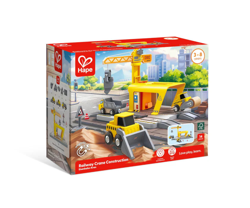 Hape Railway Crane Construction