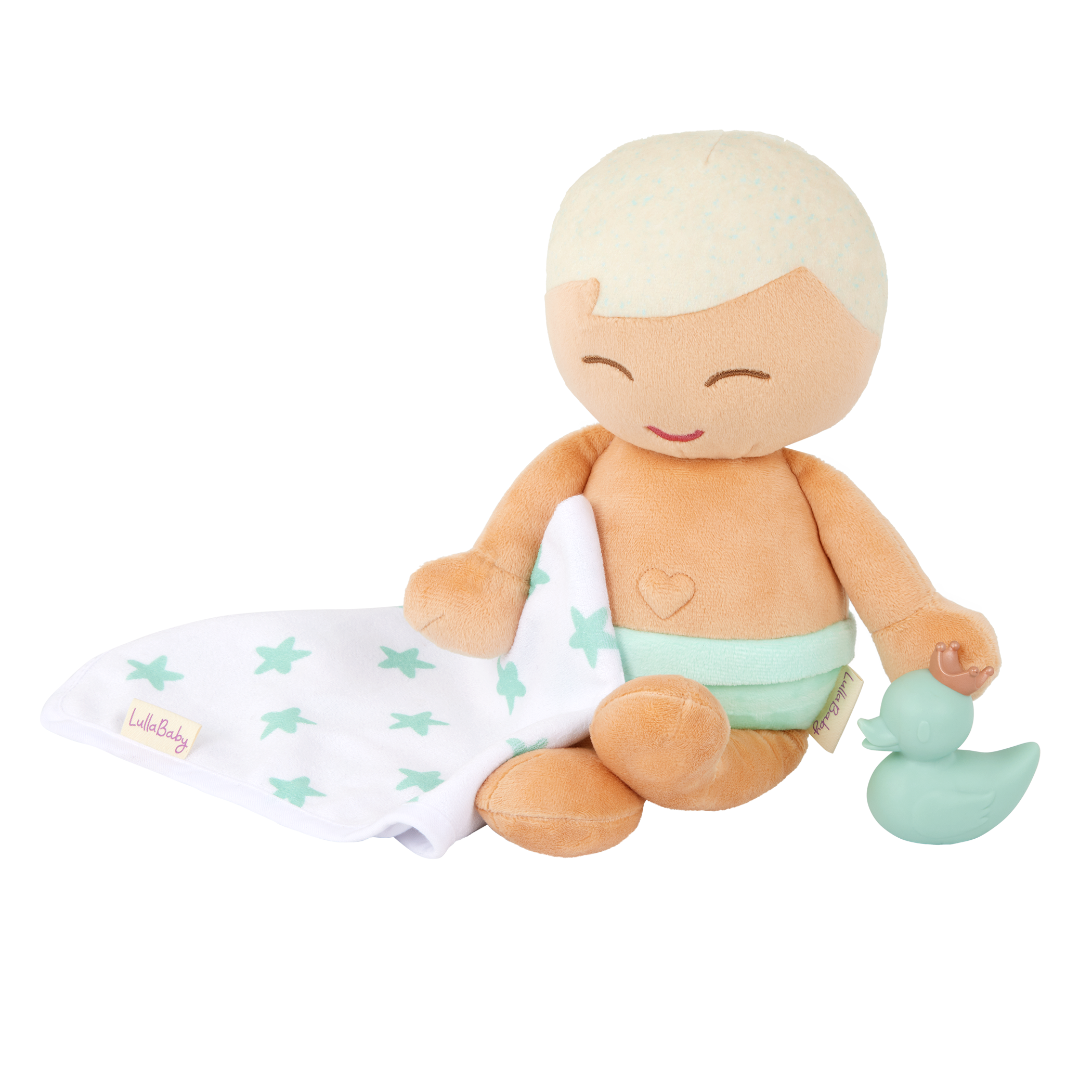 LullaBaby Plush Bath Doll Boy