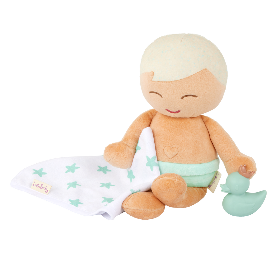 LullaBaby Plush Bath Doll Boy