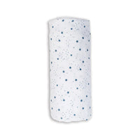 Lulujo Stars Muslin Cotton Swaddle Blanket