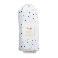 Lulujo Stars Muslin Cotton Swaddle Blanket