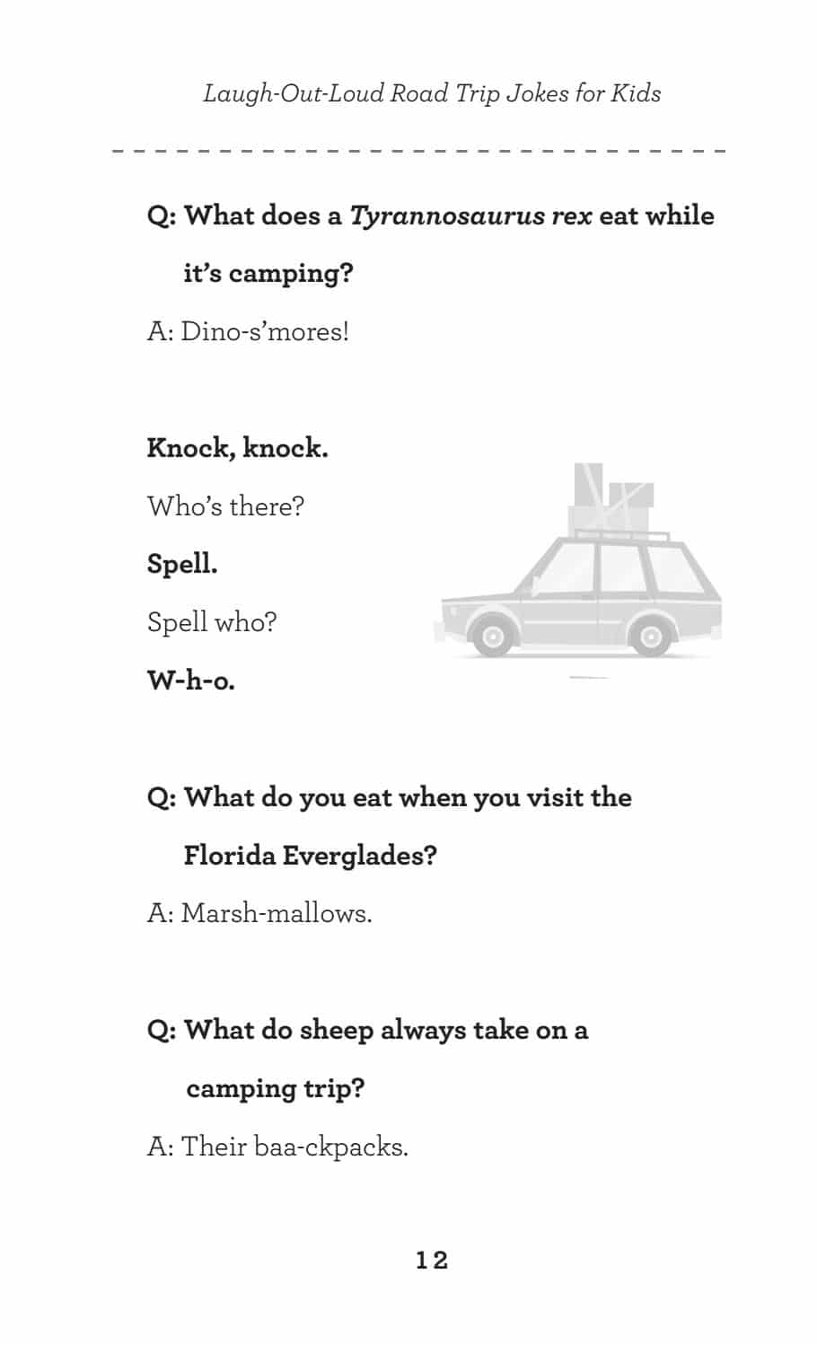 Rob Elliott Laugh Out Loud Road Trip Jokes For Kids