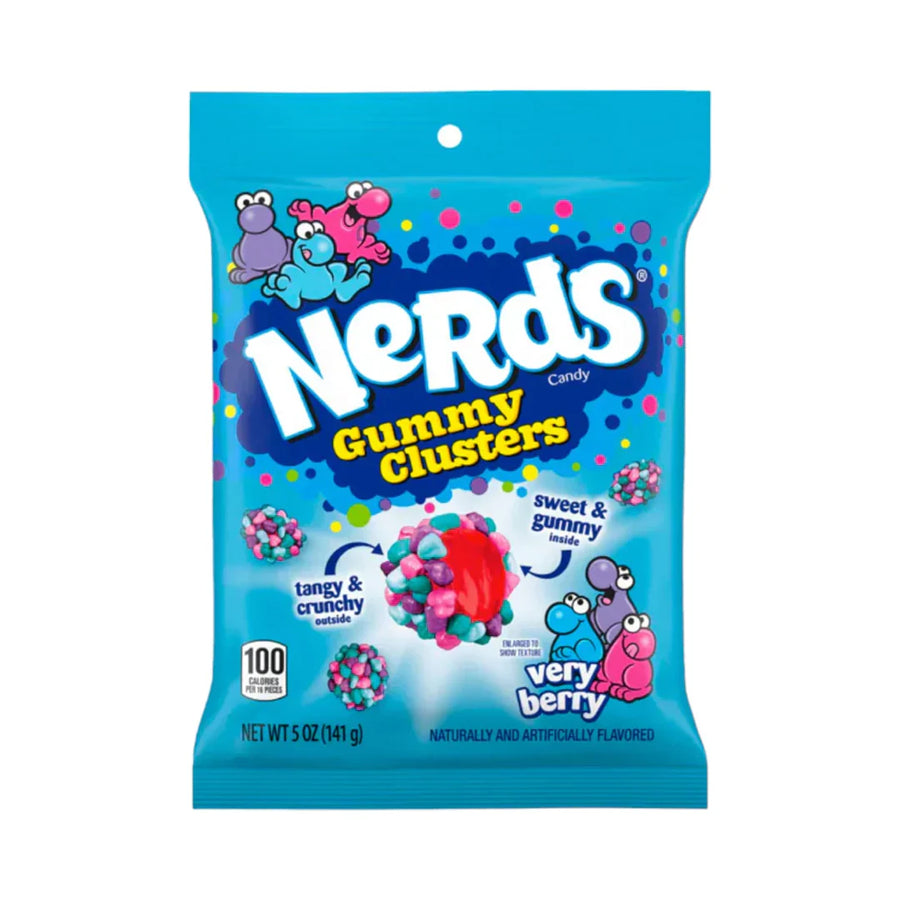 Nerds Very Berry Clusters