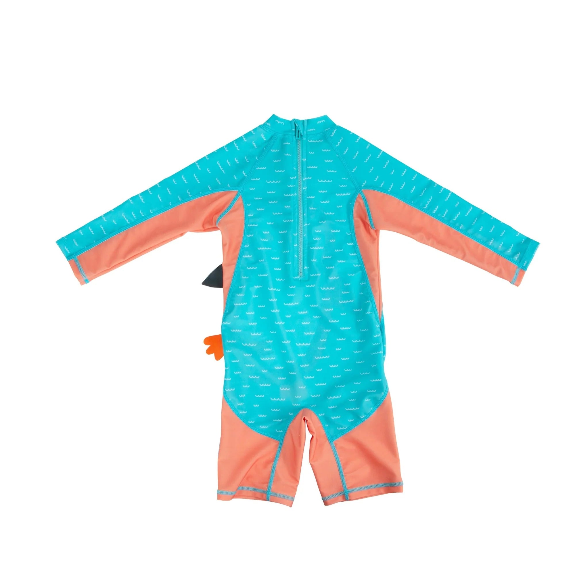 Zoocchini Penguin Rashgaurd One Piece Swimsuit