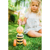 Orange Tree Honey Bee Push Along