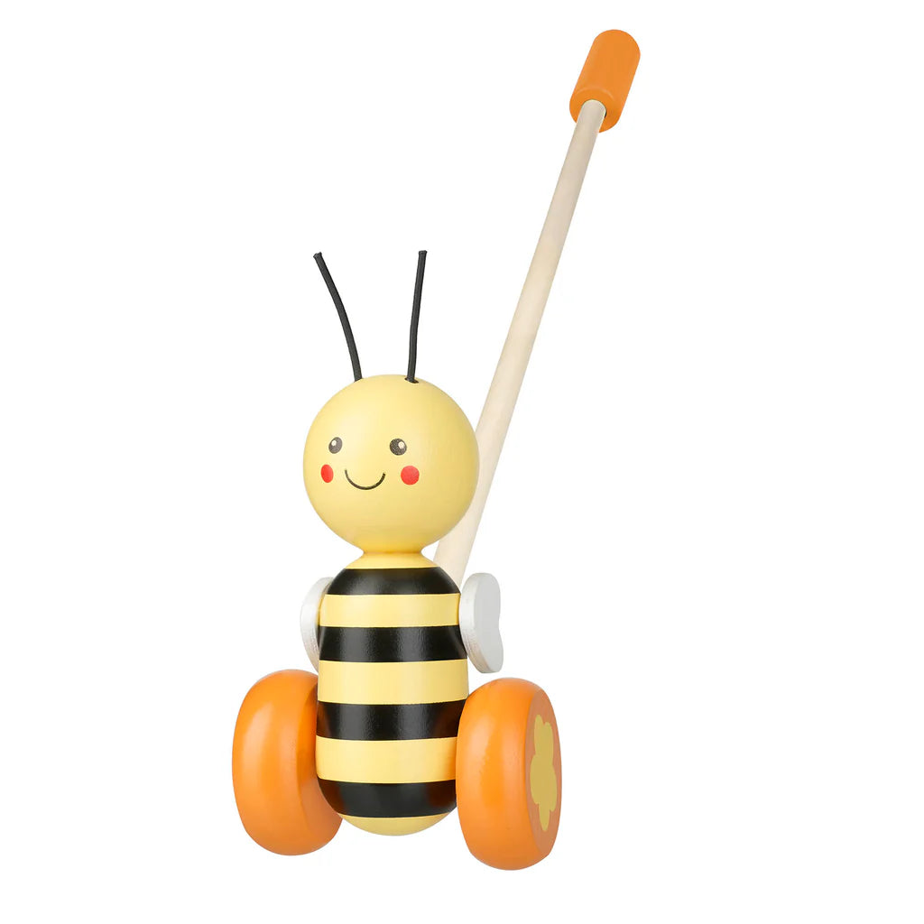 Orange Tree Honey Bee Push Along