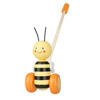 Orange Tree Honey Bee Push Along