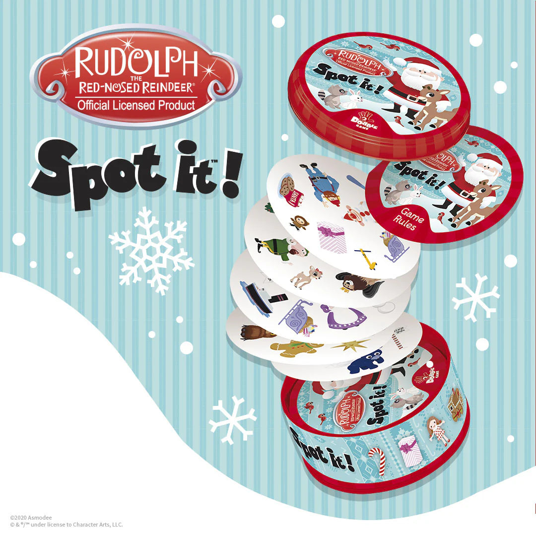 Spot It! Rudolph The Red Nose Reindeer