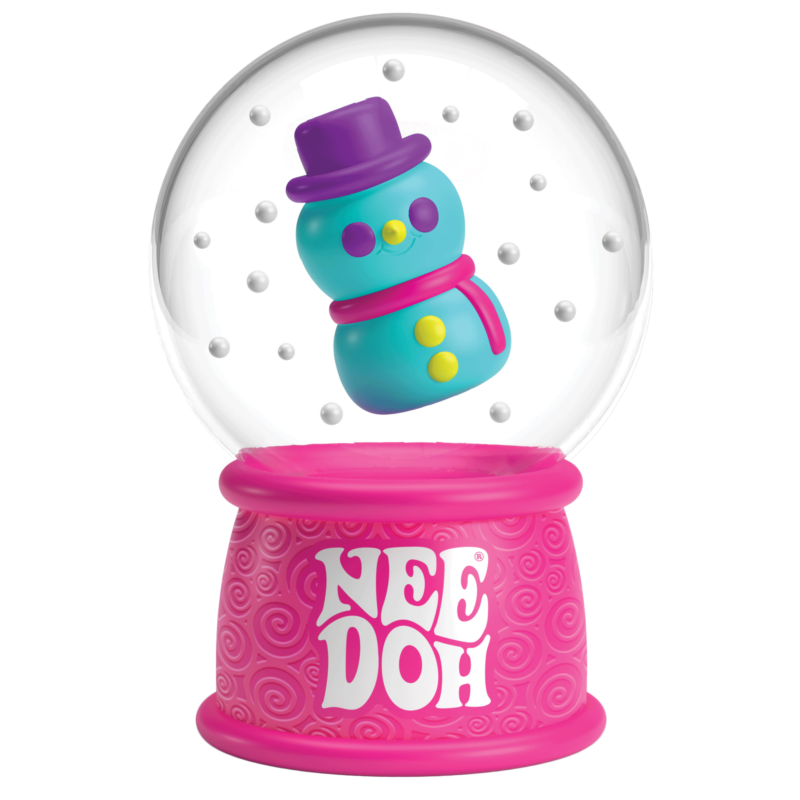 Nee Doh Squish N' Flow Snow Globe