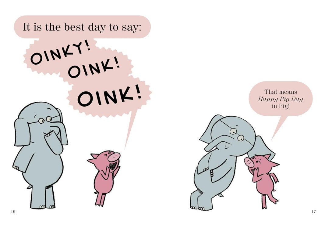 Mo Willems Happy Pig Day!