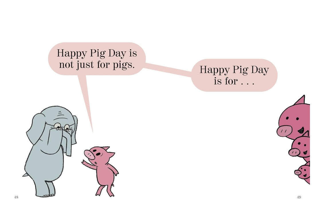 Mo Willems Happy Pig Day!