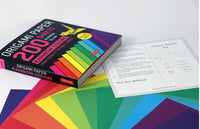 Tuttle Origami Paper 200 Sheets Rainbow Colors