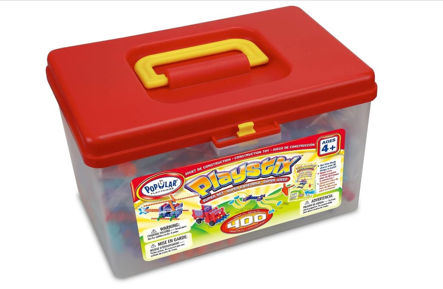 Popular Playthings Playstix Super Set 400pc