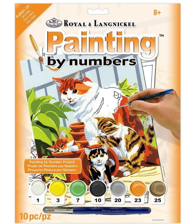 Royal & Langnickel Cat & Kittens Paint By Number