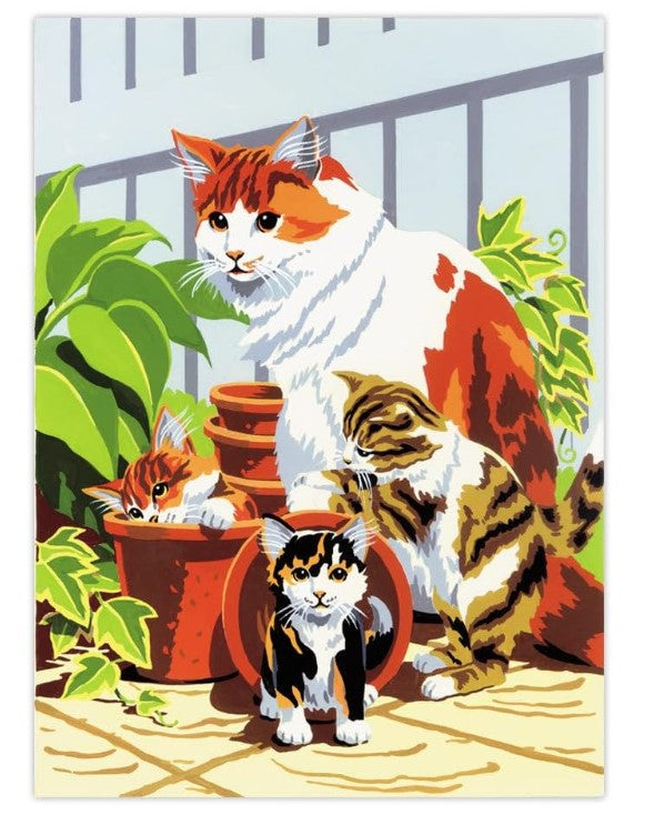 Royal & Langnickel Cat & Kittens Paint By Number