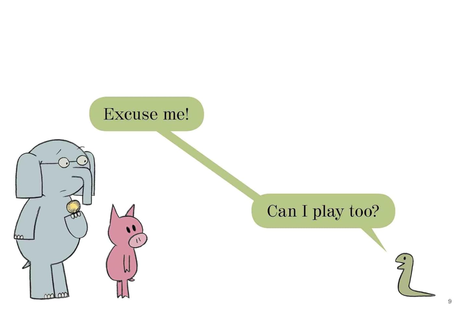Mo Willems Elephant & Piggie - Can I Play too?