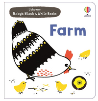 Usborne Baby's Black & White Books Farm