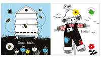 Usborne Baby's Black & White Books Farm