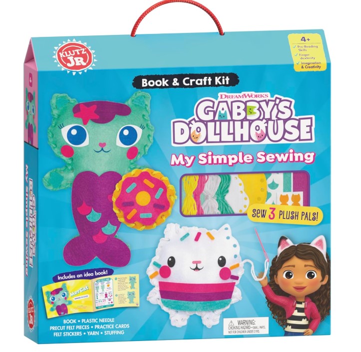 Klutz Jr Gabby's Dollhouse My Simple Sewing