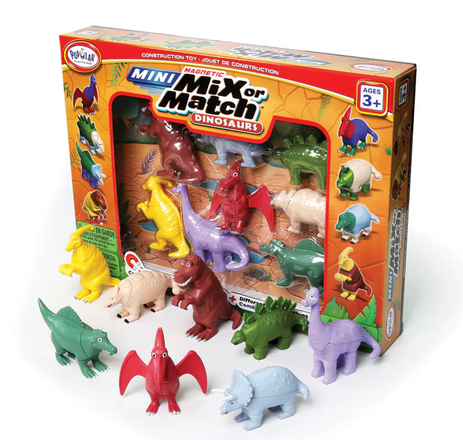 Popular Playthings Mini Dinosaur Mix or Match