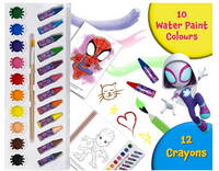 Deluxe Poster Paint & Color Marvel Spidey & His Amazing Friends