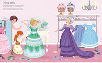 Usborne  Sticker Dolly Dressing Cinderella