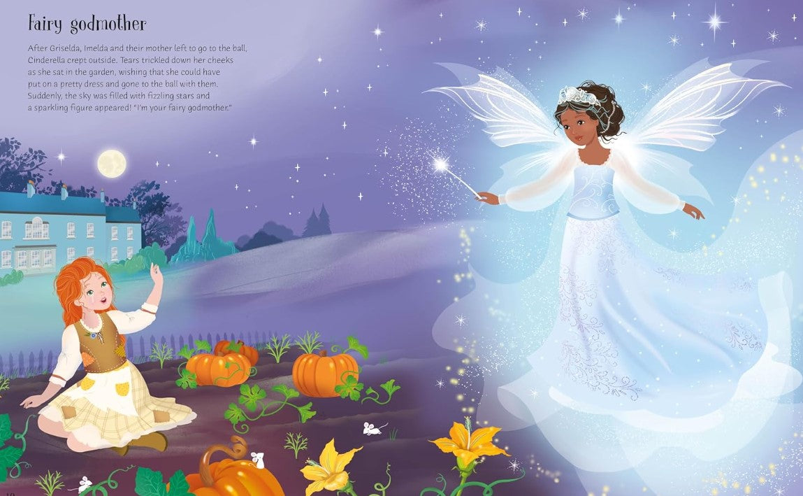Usborne  Sticker Dolly Dressing Cinderella