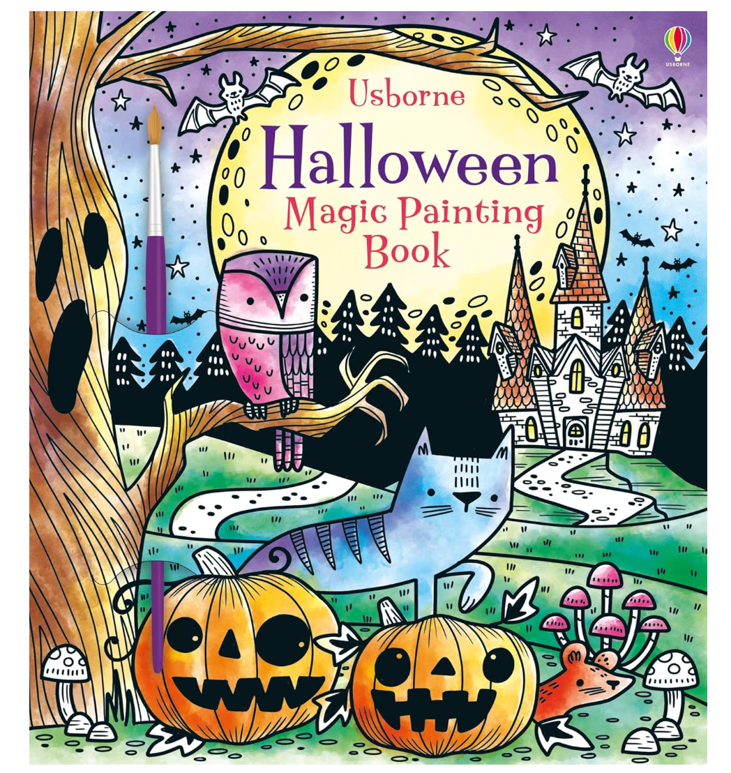 Usborne Halloween Magic Painting Book