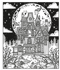 Usborne Halloween Magic Painting Book