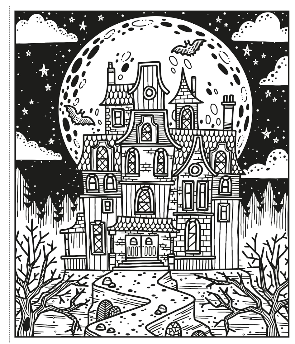 Usborne Halloween Magic Painting Book