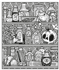 Usborne Halloween Magic Painting Book