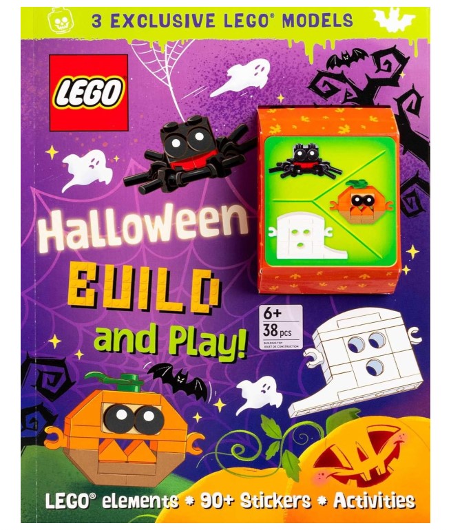 Lego Book Halloween Build and Play